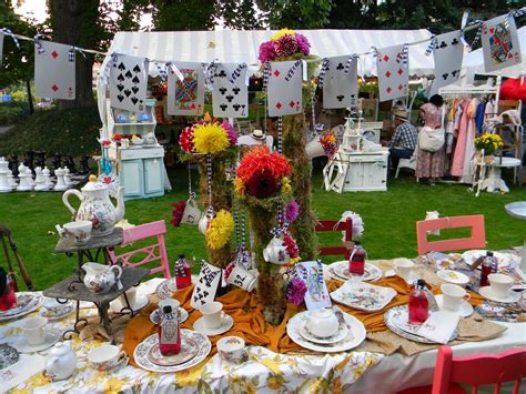 Four Fun Summer Garden Party Themes ‹ Secret Salons Magazine Alice In