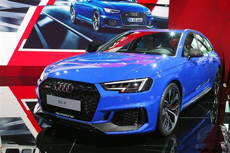 174mph 2018 Audi Rs4 Avant Is Frankfurts Designated Badass Wagon