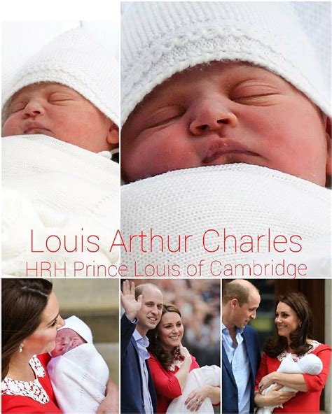 LOUIS ARTHUR CHARLES He Will Be Known As His Royal Highness Prince
