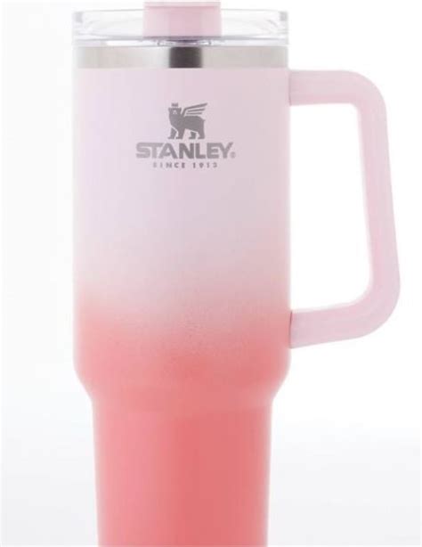 One Oz Petal Coral Ombre Stanley Adventure Quencher Tumbler Latest