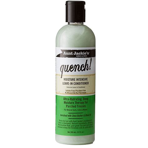 Aunt Jackies Quench Moisture Intensive Leave In Conditioner 355ml