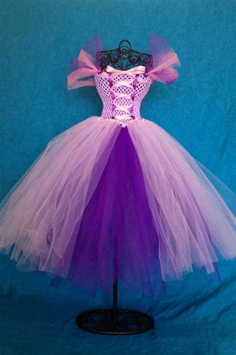 Rapunzel Princess Tutu Dress Girls 2t3t By Tulleshoppe On Etsy Diy