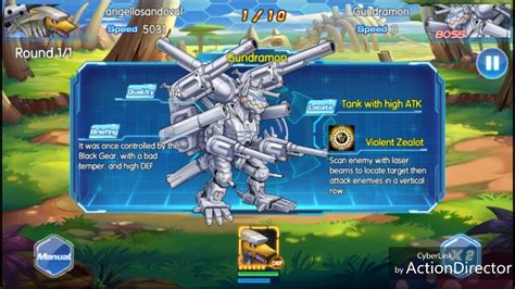 ¿ Megaevoluciono A Tankdramon Digimon Word Adventure Evolve Moster