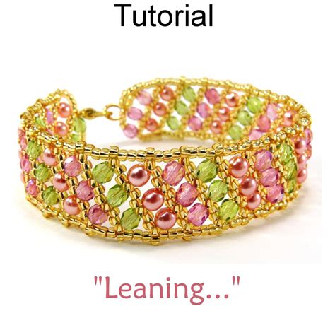 Flat Russian Spiral Tutorial For How To Make A Beaded Bracelet Beaded