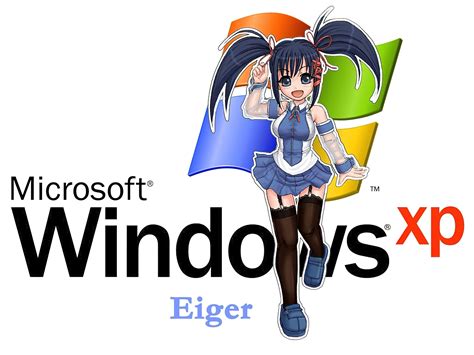 Dziewczyna Windows Xp Kucyki Anime