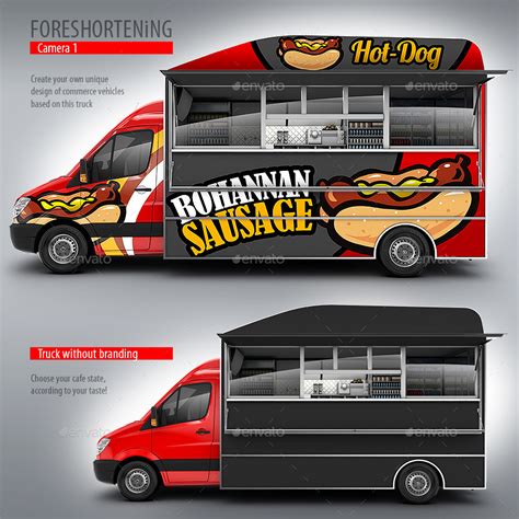 The best truck mockup is perfect for the presentation of your next street food project. 70+ Best Food Truck Mockup Templates | Graphic Design ...