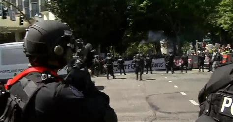 Right Wing Group Counter Protesters Rallies Turn Violent In Portland