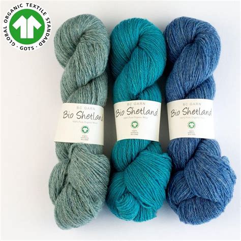 BC Garn Bio Shetland ist eine GOTS zertifzierte wunderschöne Wolle Shetland Type für alle Fans
