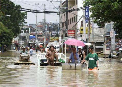 Philippines Flooding Photo 4 Cbs News