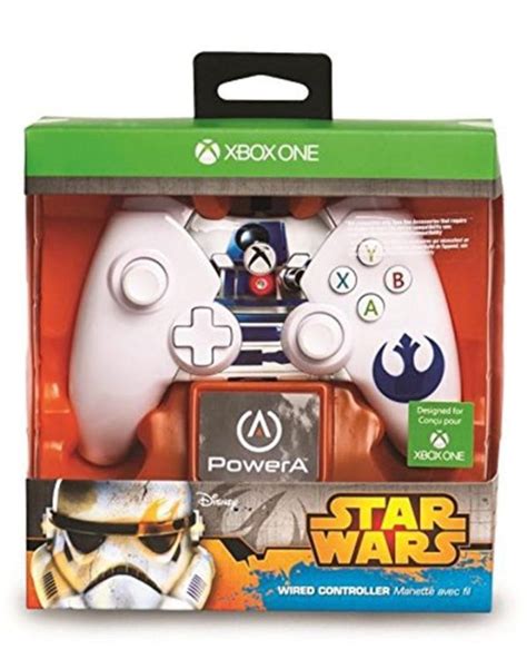 Xbox One Star Wars R2d2 Wired Controller White Powera