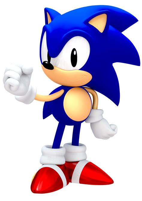 Another 25th Anniversary Classic Sonic Render By