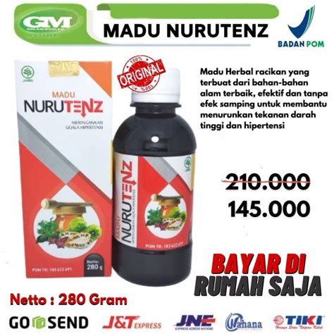Madu nurutenz merupakan madu herbal racikan yang dapat memberikan banyak manfaat lainnya seperti : Agen Madu Nurutenz / Jual Madu Nurutenz Asli Atasi Darah ...
