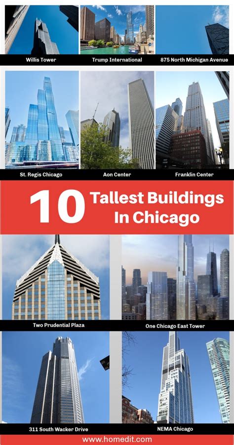 Tallest Buildings In Chicago Create The Most Unique Skyline