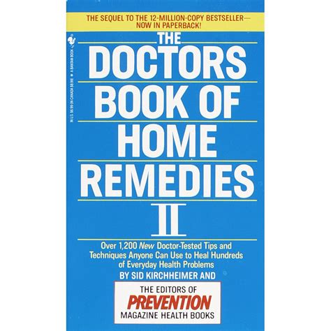 Doctors Book Of Home Remedies The Doctors Book Of Home Remedies Ii