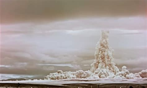 Watch The Largest Nuclear Bomb Explosion In History Russias Tsar Bomba