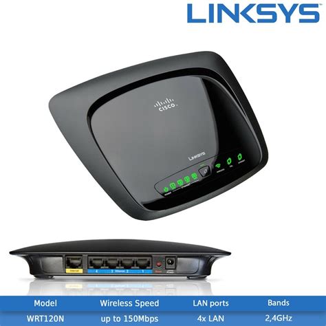 Roteador Cisco Wrt120n Linksys Wireless Home Router 150mbps Mercado Livre