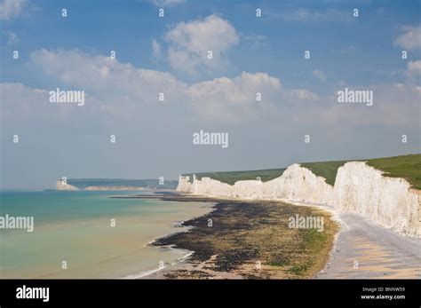Seven Sisters Cliffs Birling Gap Beach South Downs Way South Downs