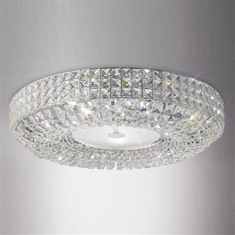 Enya Crystal Ceiling Light Il31202 The Lighting Superstore