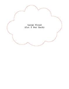 You don't even need to make an account to start using these free printables straight away. Printable Cloud Cutouts from PrintableTreats.com | Paper ...