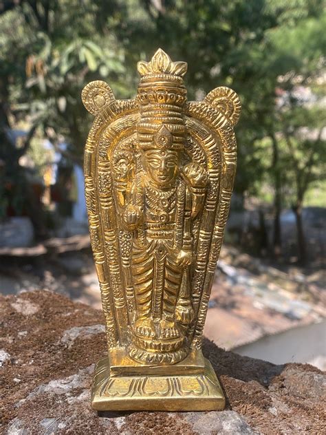 Guruvayurappa Brass Idol Of Lord Guruvayur Sri Krishna As Etsy In