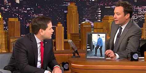 Marco Rubio Talks Boots And Foam Parties On Jimmy Fallon