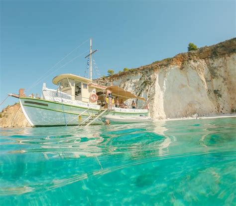 Private Boat Trip From Argostoli Along The Coast Of Kefalonia With