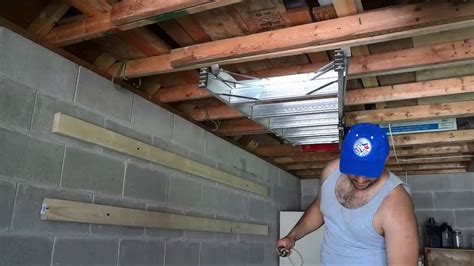 Diy Ladder Storage With Bungee Cords Garage Organization Youtube