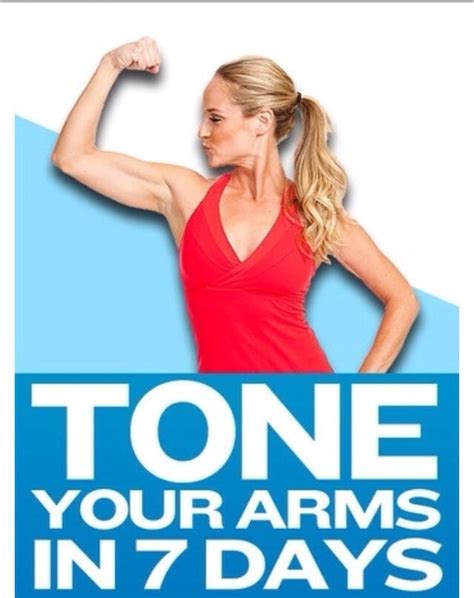 Tone Your Arms In 7 Days 💪 Arm Workout Exercise Bikini Model Diet