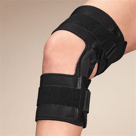 Knee Brace With Metal Support For Weak Or Injured Knees