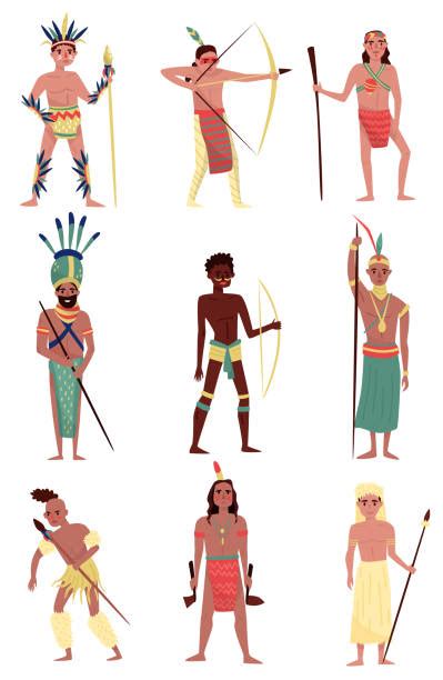 550 imagenes de guerreros aztecas ilustraciones de stock gráficos vectoriales libres de