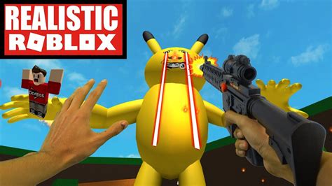 Realistic Roblox Escape A Very Hungry Detective Pikachu Escape A