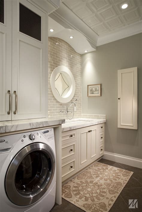 We love installing grey tile in laundry rooms because it creates a vibe that's cool and comfortable. Your Guide to Laundry Room Sinks for More Functionality ...