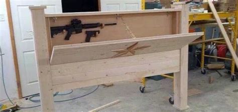 Defend your entire home with revolutionary gun storage systems and hidden gun safes that provide secure firearm storage with fast access. Hidden gun cabinet headboard | Life Hacks | Pinterest
