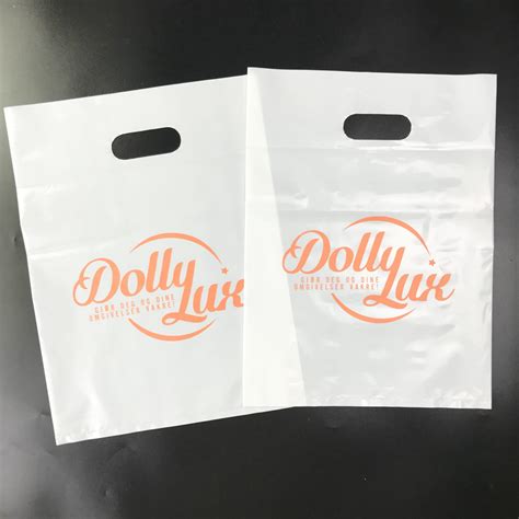 200 10x14 Plastic Bags With Logo Custom Plastic Die Etsy