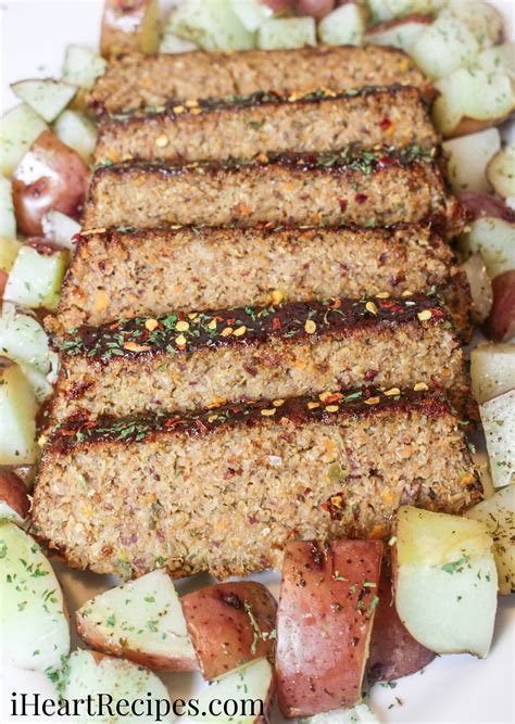 Southern Style Vegetarian Meatloaf I Heart Recipes