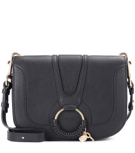 See By Chloé Hana Medium Leather Shoulder Bag In Black Lyst