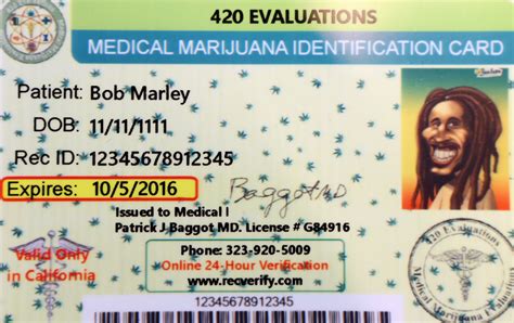 As proof of that status, u.s. 420 Evaluations - Medical Marijuana Card (MMJ) in Los ...