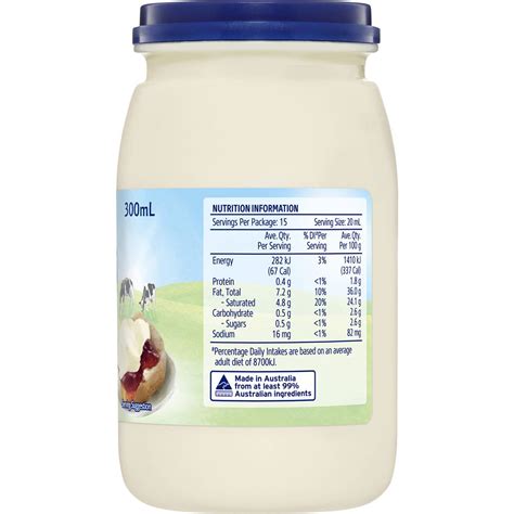 Dairy Farmers Thickened Cream 300ml Woolworths