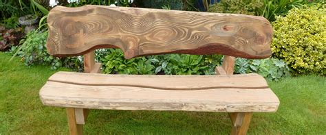 Giantex wooden dining bench seating chair rustic indoor &outdoor furniture (rustic brown&black). Outdoor Patio And Furniture Natural Wood Garden Bench Seat ...