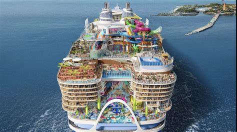 First Look Royal Caribbeans New Icon Of The Seas Cruise Ship