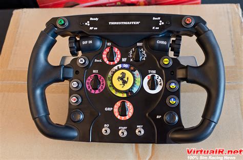 This has moving paddles and is slightly smaller. Обзор руля Thrustmaster T500 RS Ferrari F1