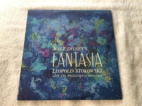 Vintage Fantasia Stokowski Walt Disney S Wdx Lp Vinyl Record