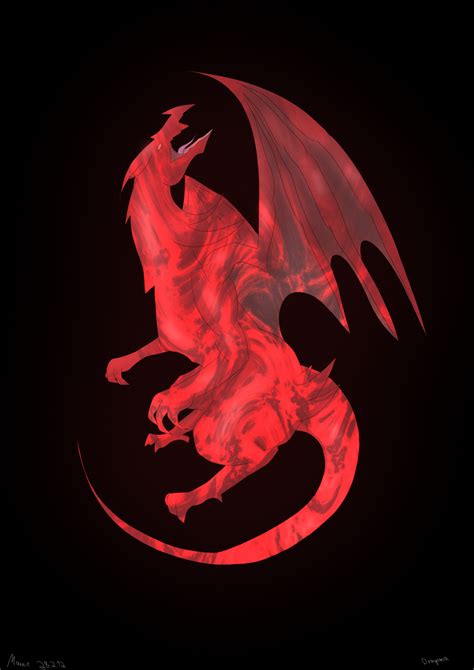 Red Fire Dragon By Dragoma On Deviantart