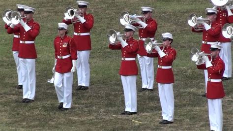 Usmc Drums And Bugle Corps At Vincennes 31 May 2011 Youtube