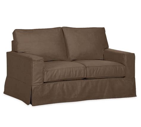 Pb Comfort Square Arm Slipcovered Sofa Slipcovered Sofa Love Seat