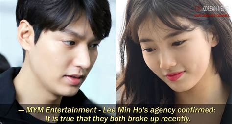 Lee min ho and bae suzy broke up in 2017 source: Lee Min Ho and Suzy Confirmed To Have Broken Up : K-PEOPLE ...