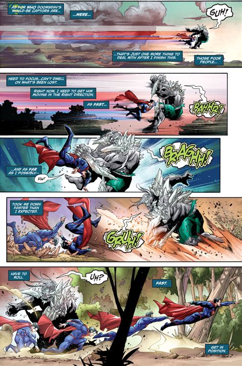 Superman Lures Doomsday Into His Fortress Comicnewbies