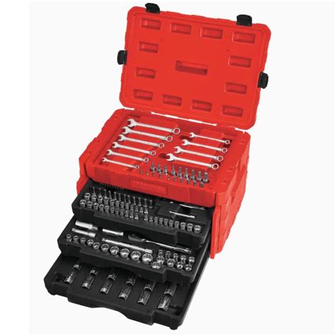 268 Piece Craftsman Standard And Metric Mechanics Tool Set For 159