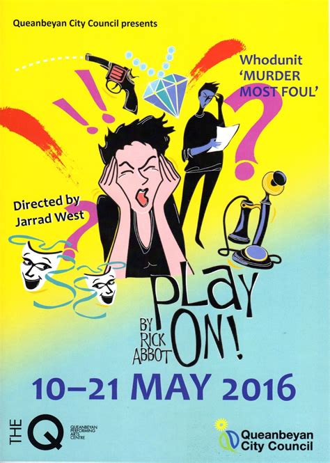 Frank Mckone Theatre Reviews And Drama Education 2016 Play On By