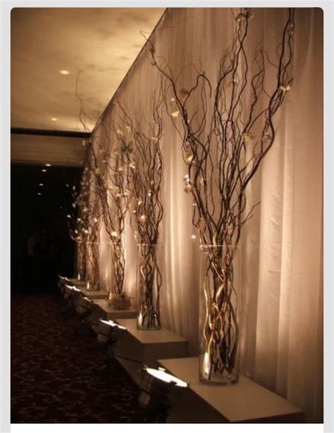 lighted branches 5 sets lighted branches wedding centerpieces wedding decorations